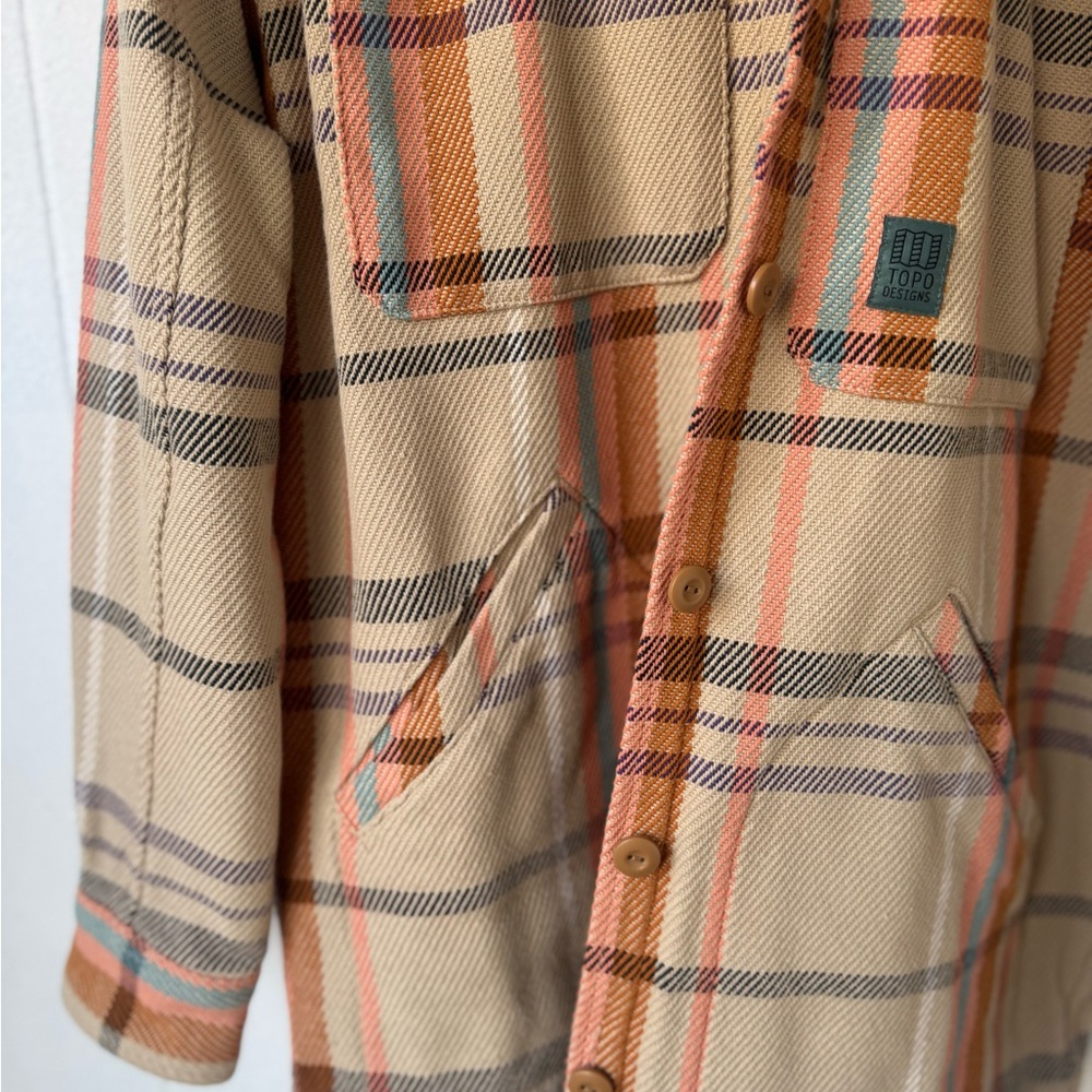 NEW TOPO Designs Mountain Shirt Jacket - Picture 4 of 5